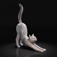 2.png Chat qui s'étire (modèle pour impression 3D), gratuit