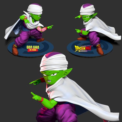 3side.jpg Piccolo Mini - Dragon Ball Daima