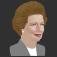 33.jpg Margaret Thatcher bust ready for full color 3D printing