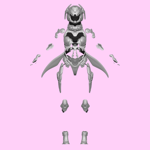 🎭 4 3D Cosplay Ultimate Valby from The First Descendant・ STL File for ...