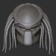 gjvgj.jpg Predator head with mask from 1987 movie for action figures