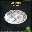 MMF-Aliens-12.jpg Aliens (Big Set) - Wargame Bases & Toppers 2.0