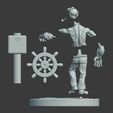 18.JPG popeye the sailor man - 3D Printing