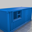 994fcc262f55dd95de7f13f83ef5b84f.png 20ft Converted Office Container HO
