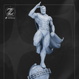 Renderclay11.png SUPERMAN & KRYPTO FULL STATUE + BUST 3D PRINT