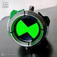 20240331_200103.png Ben 10 Omnitrix - Samsung Galaxy Watch 4 Classic  3D Print Model