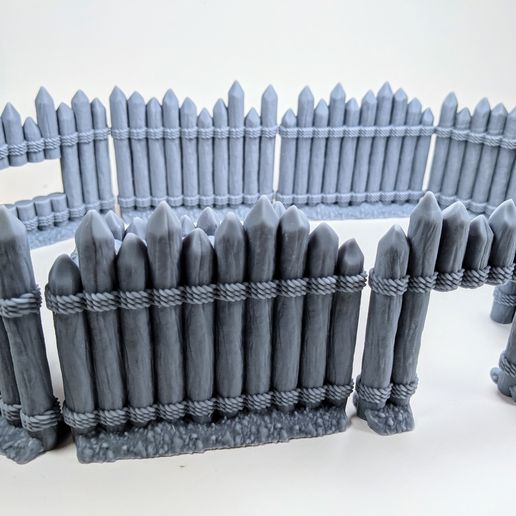 Palisade-Walls_Set1.jpg Palisade Walls (Fortification Set)