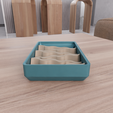untitled2.png 3D Soap Dish 2 Home And Living with 3D Stl File & Decorative Trays, Mini Case, Bath Soap, 3D Printed Decor, Bath Accessories, Bath Kit