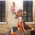 07.jpg Konosuba Wizard archmage Megumin upgraded Staff. Anime, manga, props, cosplay