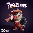 Taz_21_02.png Taz the Tasmanian Devil – Peaky Blinders Urban Vibes |  No AMS / Multi-Part / 3MF