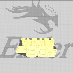 Logo-Yamaha-Ultimaker-Cura-28_4_2023-18_47_47-2.png STL file Yamaha Logo・Template to download and 3D print