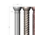 columns-mini-05.JPG Modelo en miniatura haciendo columnas Modelo de impresión en 3D