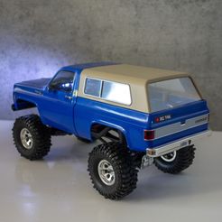 DSC01997.jpg Fichier STL Housse de caisse pour Traxxas TRX-4M Chevrolet K10 High Trail 1:18・Idée pour impression 3D à télécharger
