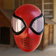 miles-5.png Spider-Man Across The Spiderverse Miles Morales Version 1 Faceshell and Lenses STL FILE