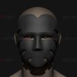 01.jpg Squid Game Mask - The Waiter No29 Mask - 3D print model