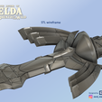 Folie7.png Master Sword from Zelda Breath of the Wild (Life Size)