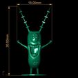 DIMENSION.jpg alien cartoon character 3D printable model