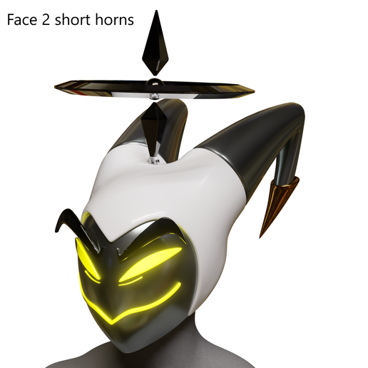 Face-2-short-horns.png Hazbin hotel adam maske cosplay