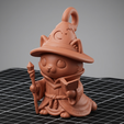 2.png Cute Witch Cat Keychain 🐈‍⬛🧙‍♀️