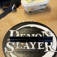 IMG_E7984.jpg Holder for "DEMON SLAYER" LED illuminated mirror (with or without first name)