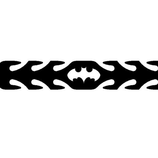 Batman mask ear protector 3D model