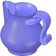 Vpot07-10.jpg STL-Datei cup jug vessel vpot17 for 3d-print or cnc・3D-druckbares Modell zum Herunterladen