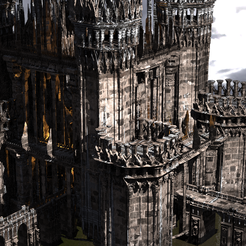 castle-hhh.71.png Fichier OBJ Sir Kay Kastle forteresse 2・Design pour impression 3D à télécharger