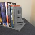 Brutalist-Bookend-end-view.jpg Brutalist Architectural Bookend / Bookshelf / Bookcase