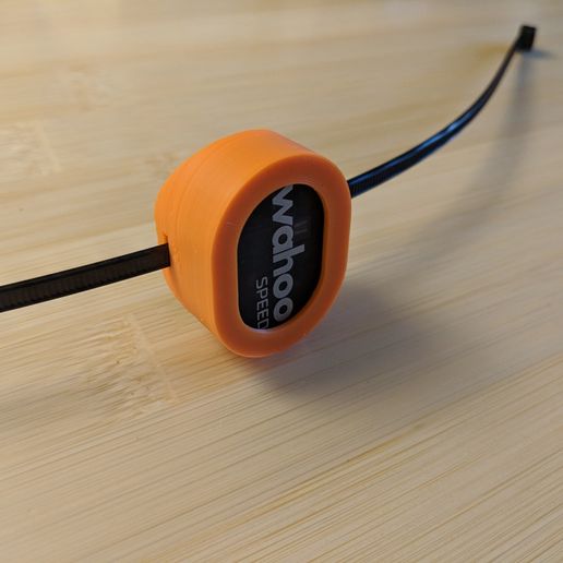 👽 Wahoo speed sensor mount for Cannondale Lefty 60 hub・Free 3D