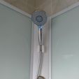 support douche 2.jpg Shower head support D23 with M4 screw M4 centre distance 26".