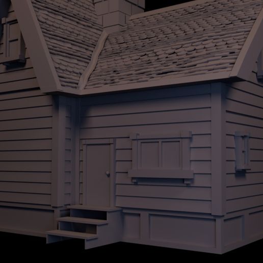 uphouseK.jpg Download OBJ file Up House • 3D printable template, Pukwudgie