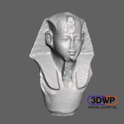 Egyptian.jpg Free STL file Egyptian Statue 3D Scan・3D print object to download