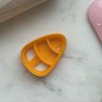tempImageoBFxqz.jpg Candy Corn Halloween Cookie Cutter | 6 Sizes | Digital STL File | 3D Printing