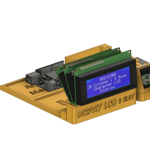Postazione arduino 3D model