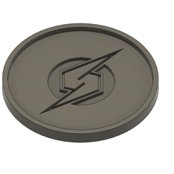 Metroid-Symbol-Coaster.png Fichier STL Dessous de verre à symbole Metroid・Modèle imprimable en 3D à télécharger, Aztecha