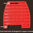 1ab65565d161c8918a116b41f231f053_display_large.jpg Free STL file Cleat Pedals - Clip into Shimano Road Bike Pedals・3D printable model to download