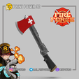 hacha-fire-force-1.png Fire force axe battle axe