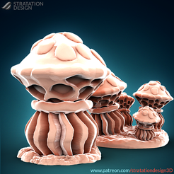 RPG_DreamMushroom01.png Archivo STL Champiñón de ensueño・Plan imprimible en 3D para descargar