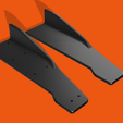 3.png Universal 50CM Length Car Side Splitter For Audi BMW E90 For VW Golf 5 6