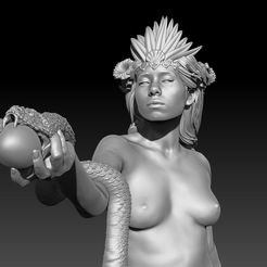 ZBrush-Doasdasdasddsacument.jpg OBJ file Eve- Eve (From The Bible)・Design to download and 3D print