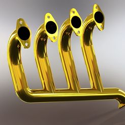 Untitled-Project-2.jpg 3MF-Datei Engine manifold kostenlos・Objekt zum Herunterladen und Drucken in 3D