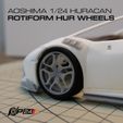 HUR-wheels-4.jpg Rotiform HUR wheels  for 1/24 Aoshima Huracan