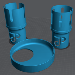v6-and-v7.png STL file Child Car Seat Cup Holder・3D printing idea to download