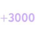 +3000_interna.STL tik tok illuminated letters
