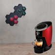 02.png Caffitaly modular hive wall Capsule holder coffee