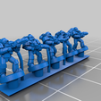 PlateArmour_Melting.png Free STL file Galactic Crusaders - Special Weapons - 6-8mm・3D printable model to download