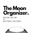 Дизайн-без-названия-2.jpg Archivo STL Organizador de escritorio Moon - Portalápices o casa para plantas y suculentas.・Modelo de impresión 3D para descargar