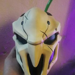 photo1695371360.jpeg Файл STL Reaper Overwatch Polymer Mushroom Matte・Модель 3D-принтера для скачивания