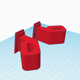 2023-06-02-00_11_09-3D-design-Copy-of-Milwaukee-packout-Ryobi-battery-holder-right-_-Tinkercad.png Milwaukee packout toolbox ClipTech Tool Bag Mount Clip attachement