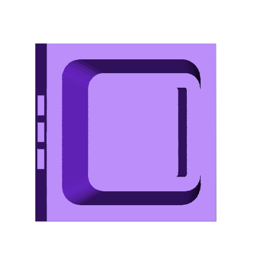 Interlocking Dice Holders - 3D model önizlemesi